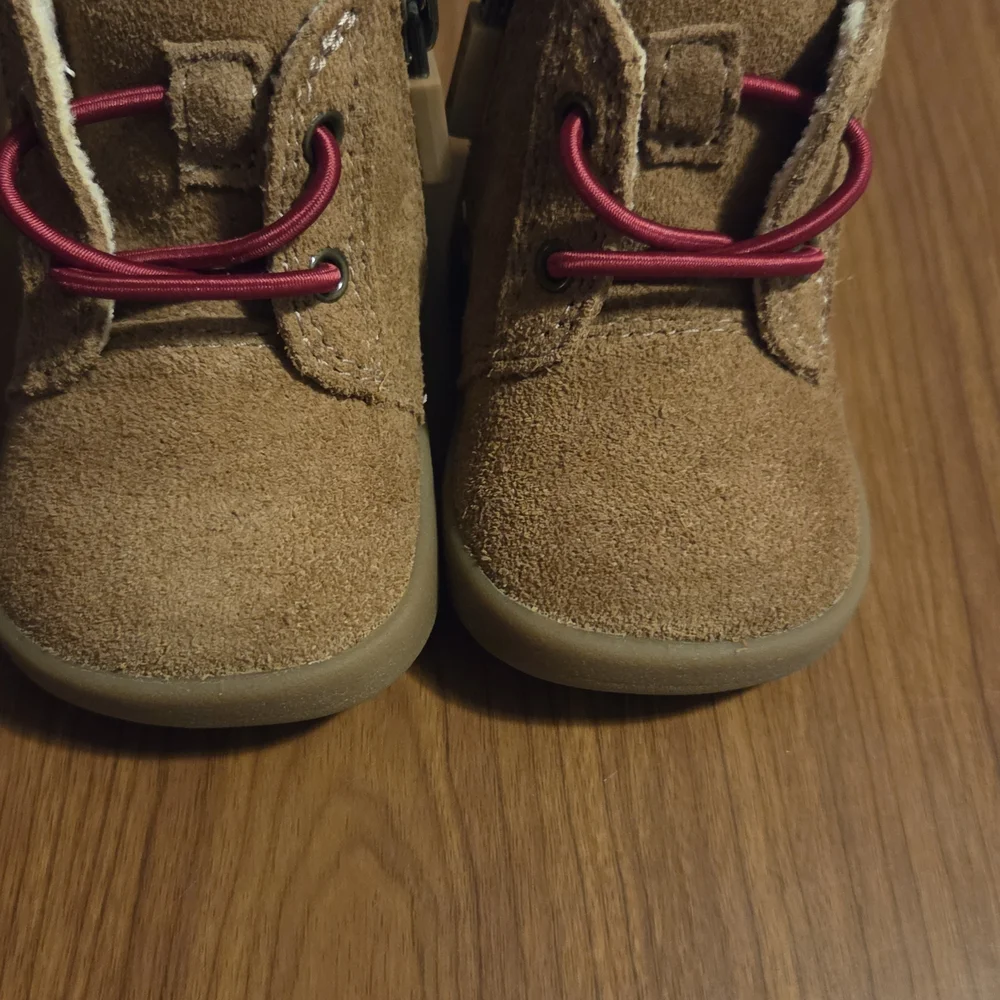 UGG Tan Baby Booties - Picture 5 of 10